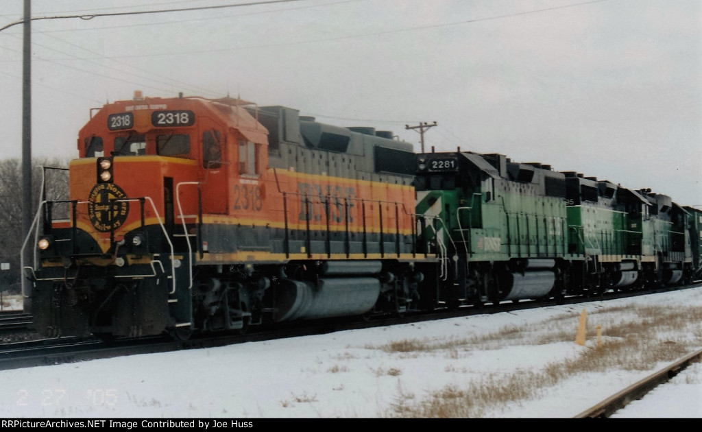 BNSF 2318 East